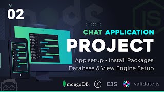 #31 - Project - Part 2 - Complete Project Setup - Full-stack Node Chat Application in Bangla