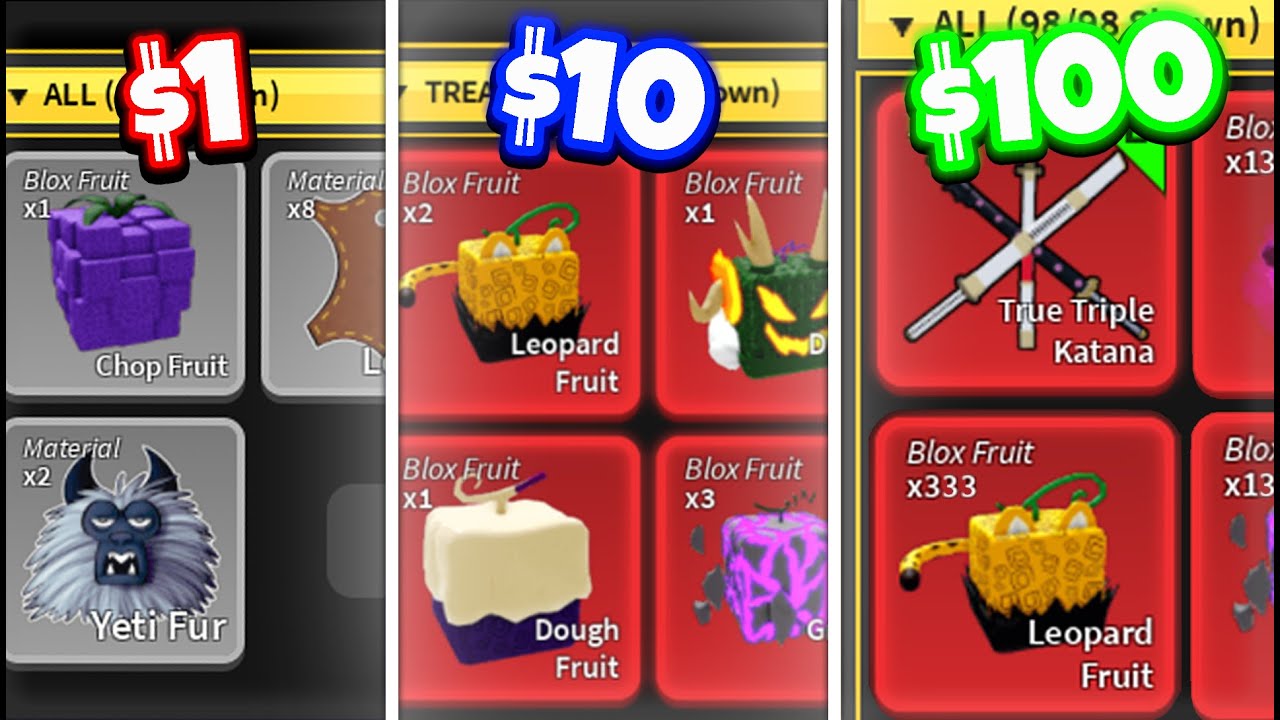 I Bought A $100 Blox Fruits Account and Saw THIS.. - GTDB Videos