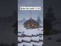 Cozy Winter House Minecraft 🏠 #minecraft