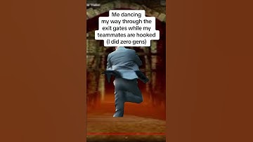 Me dancing my way through the exit gate.. #shorts #dbd #gaming
