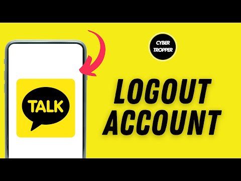 How to Logout Account from Kakao Talk