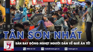 Sân Bay Tân Sơn Nhất Đông Nghẹt Người Về Quê Ăn Tết - VNEWS