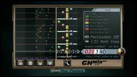 MARIO HAMMER Guitar Hero 5 Custom in GHMix 2.0