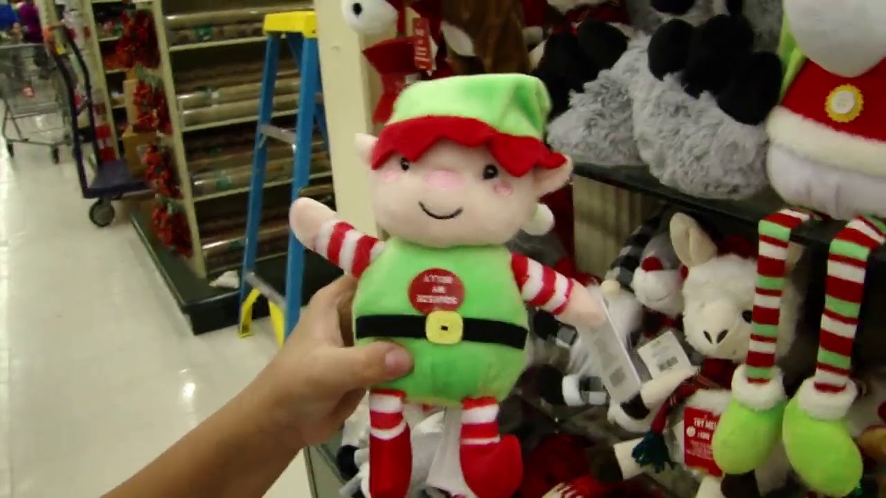 Hobby Lobby Christmas Animated Dan Dee & Cuddle Barn Plush 2020