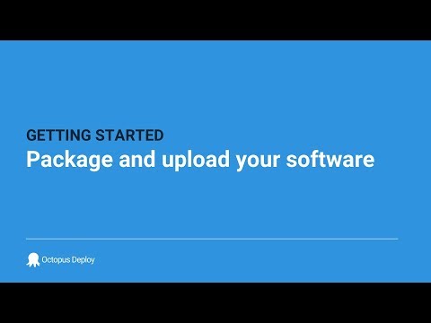 Package and upload your software