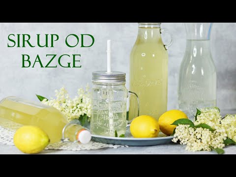 SIRUP OD BAZGE/ZOVE KOJI 100% USPIJEVA! - BEZ KONZERVANSA - SAVJETI ZA BERBU - SOK OD ZOVE/BAZGE