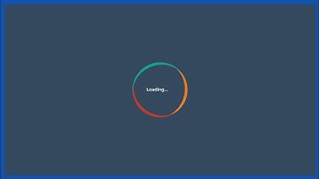 Amazing Loading Animation Using Only HTML & CSS