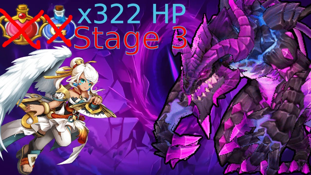 Rin (Light) - Void stage 3 Solo (322HP) No Potions - Grand Chase Classic