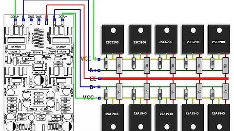 How to parallel transistors How to increase the power of an amplifier How to make a power stage o...