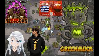 Cozynez Jumpscare | Fresh Save Peerless Difficulty Part 12 | Kingdom Rush ReBBBorn @Voduke789