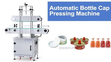 How To Use ZS-XG21 Automatic Bottle Cap Pressing Machine