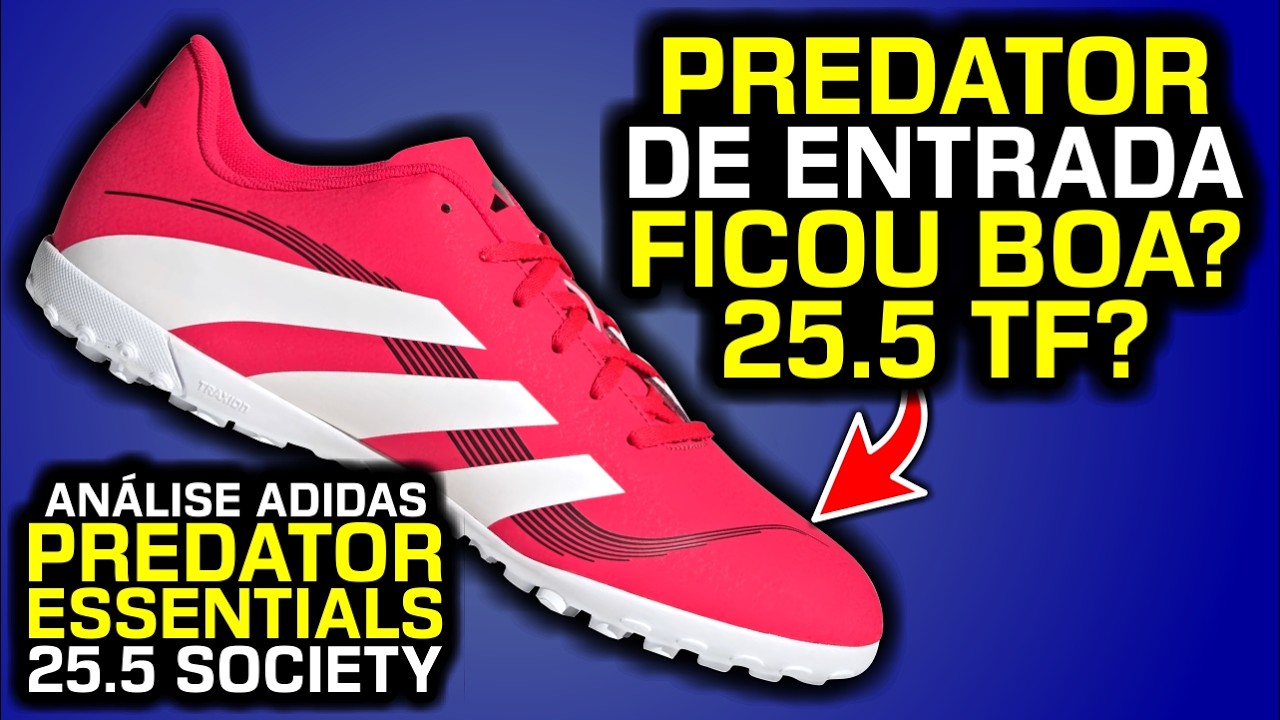 Predator or Artilheira? ? - Adidas Predator Essentials 25.5 TF 
