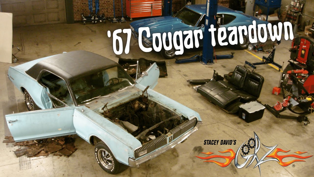1967 Mercury Cougar V8 Interceptor Disassembly & GMP Diecast Story