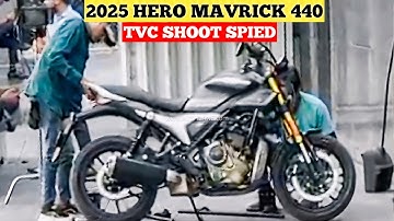 2025 Hero Mavrick 440 Spied in TVC Shoot – Launch Soon? 🤔