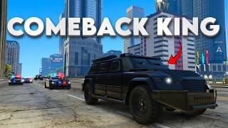 SPECTATING the COMEBACK KING of Getaway Drivers in GTA 5 screenshot 3