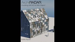 Archicad Cladding   Option   Holes Equal A