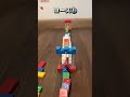 3種類のドミノのうち、何回成功できるかな?考えてみてね!【中級編】