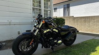 Harley Davidson 48 Last Ride 🥲 @Arvinis1