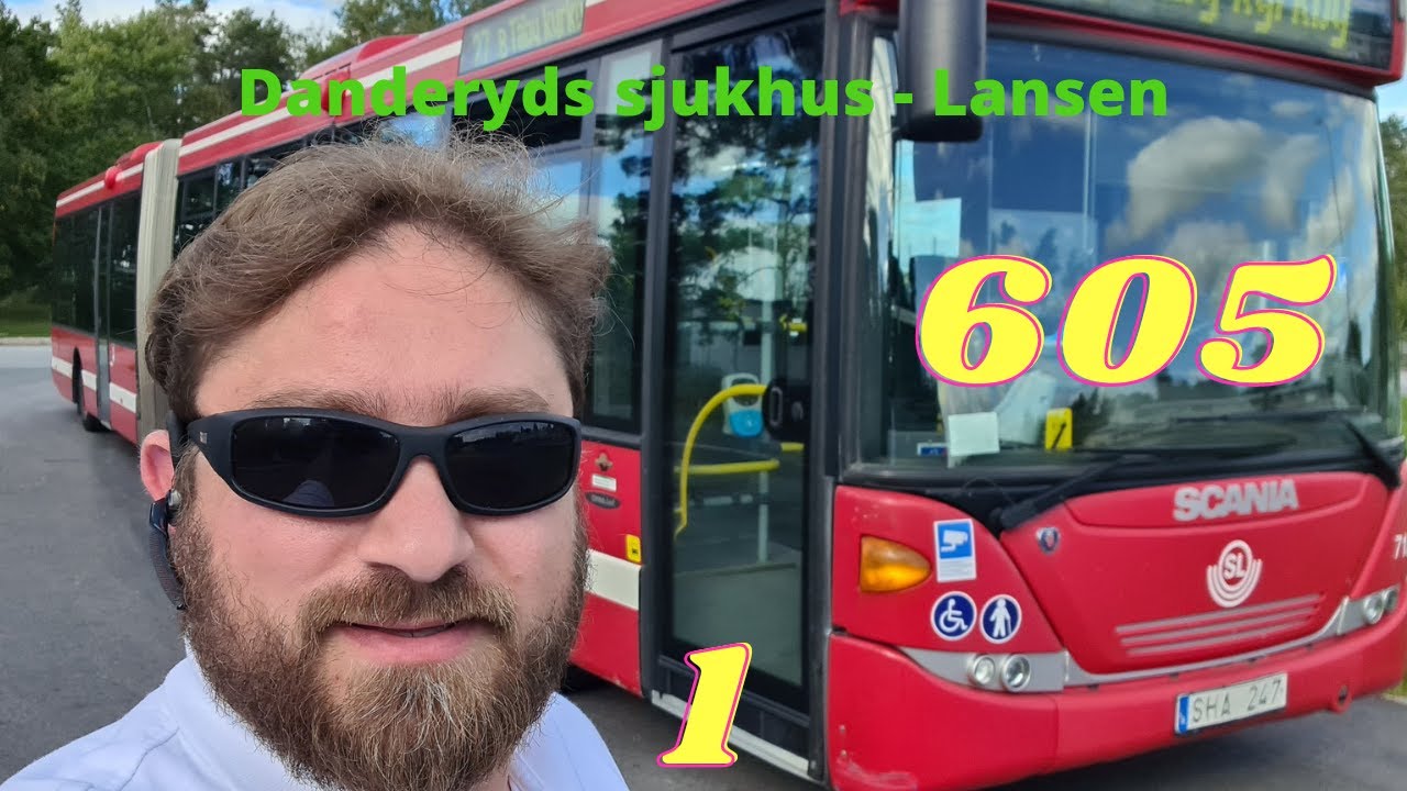 Linje 605  Danderyds sjukhus - Lansen