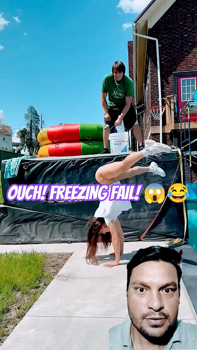 That Was freezing Epic Belly Flop Fail 😂 || #shorts #trending #BTXS11 #fail #bellyflop #short #viral