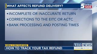 5 On Your Side: How to track your tax refund