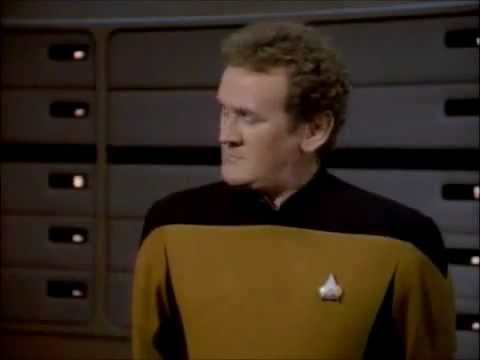 DS9 'Emissary' O'Brien And Picard Farewell Scene