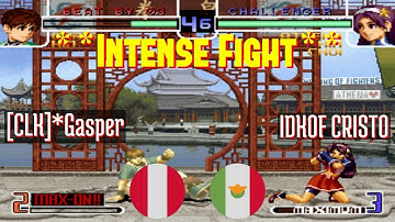 FT10 @kf2k2pls: [CLK]*Gasper (PE) vs IDKOF CRISTO (MX) [KOF 2002 Plus kf2k2 Fightcade] Nov 27