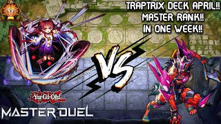 Master Rank in 5 days! TRAPTRIX DECK!! - COMPETITIVE AND BUDGET - Yu-Gi-Oh Master Duel