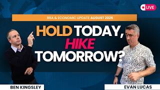 (LIVE) RBA Aug 2026 | Hold Today, Hike Tomorrow