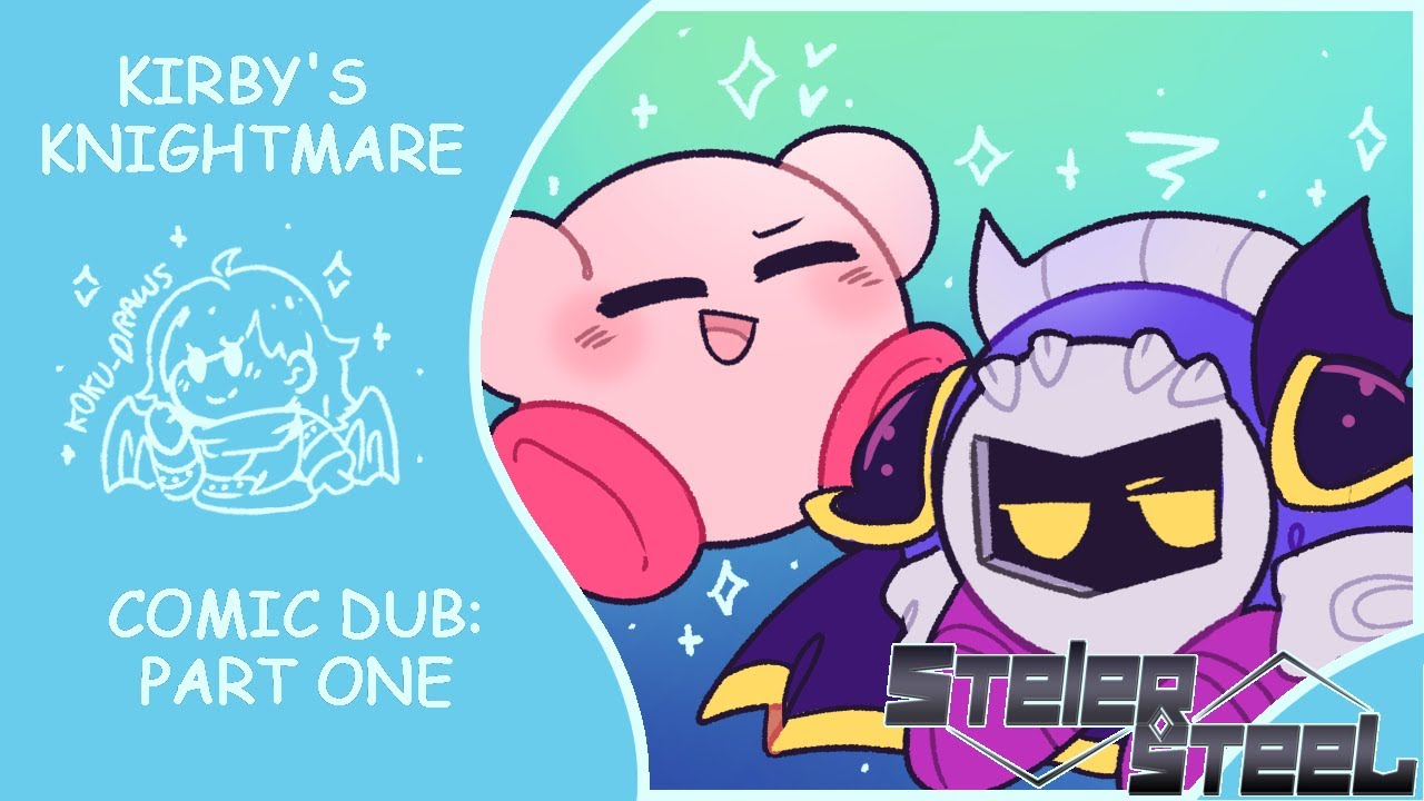 Kirby and meta knight comics