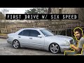 Mercedes E55 AMG 6 Speed Manual Swap (First Test Drive!!!)