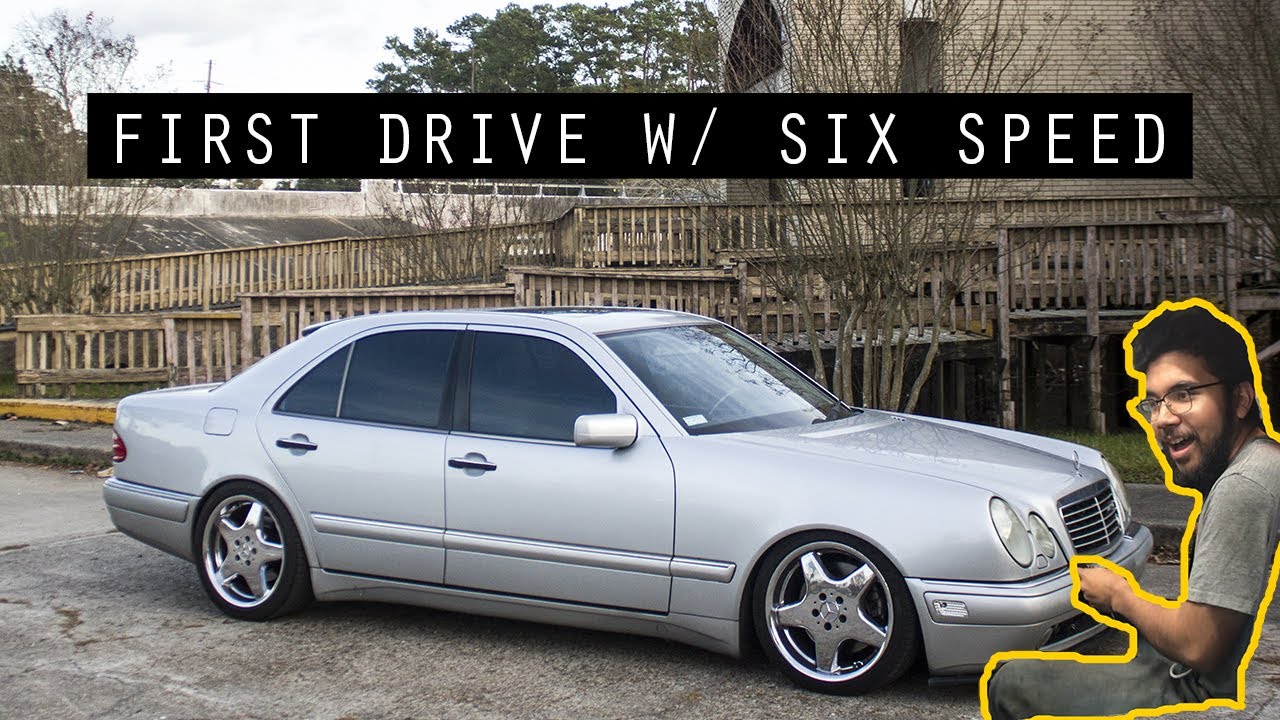 Mercedes E55 AMG 6 Speed Manual Swap (First Test Drive!!!) - YouTube