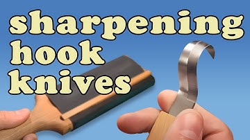 Quick Guide to Sharpening Hook Knives and Spoon Carving Knives