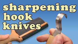 Quick Guide to Sharpening Hook Knives and Spoon Carving Knives