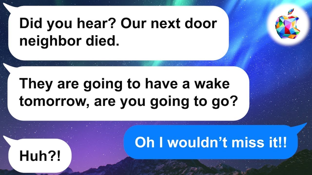 【Apple】My husband seemed a little too at ease when I told him our pregnant neighbor passed away...