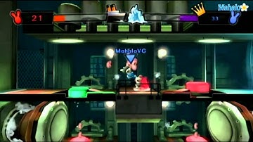 Raving Rabbids Travel in Time Walkthrough - Bouncearium: Titanic On The Rocks