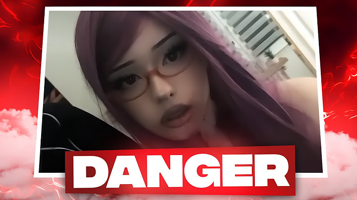 CETTE TIKTOKEUSE EST DANGEREUSE (attention)
