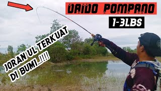 CASTING GABUS PAKAI JORAN BARU DARI DAIDO POMPANO‼️LENGKUNGAN NYA BIKIN KETAGIHAN
