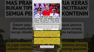 Rano Karno sindir Dedi Mulyadi dan puji Pramono anung