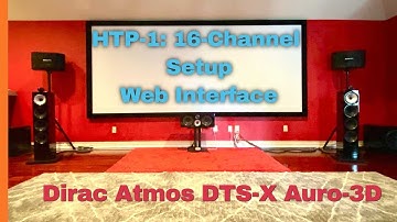 HTP-1 16-Channel Processor: Setup and Web Interface