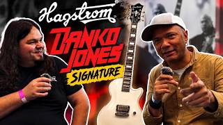 Danko Jones about his brand new Hagstrom Signature Guitar - Interview with the Artist @Guitar Summit