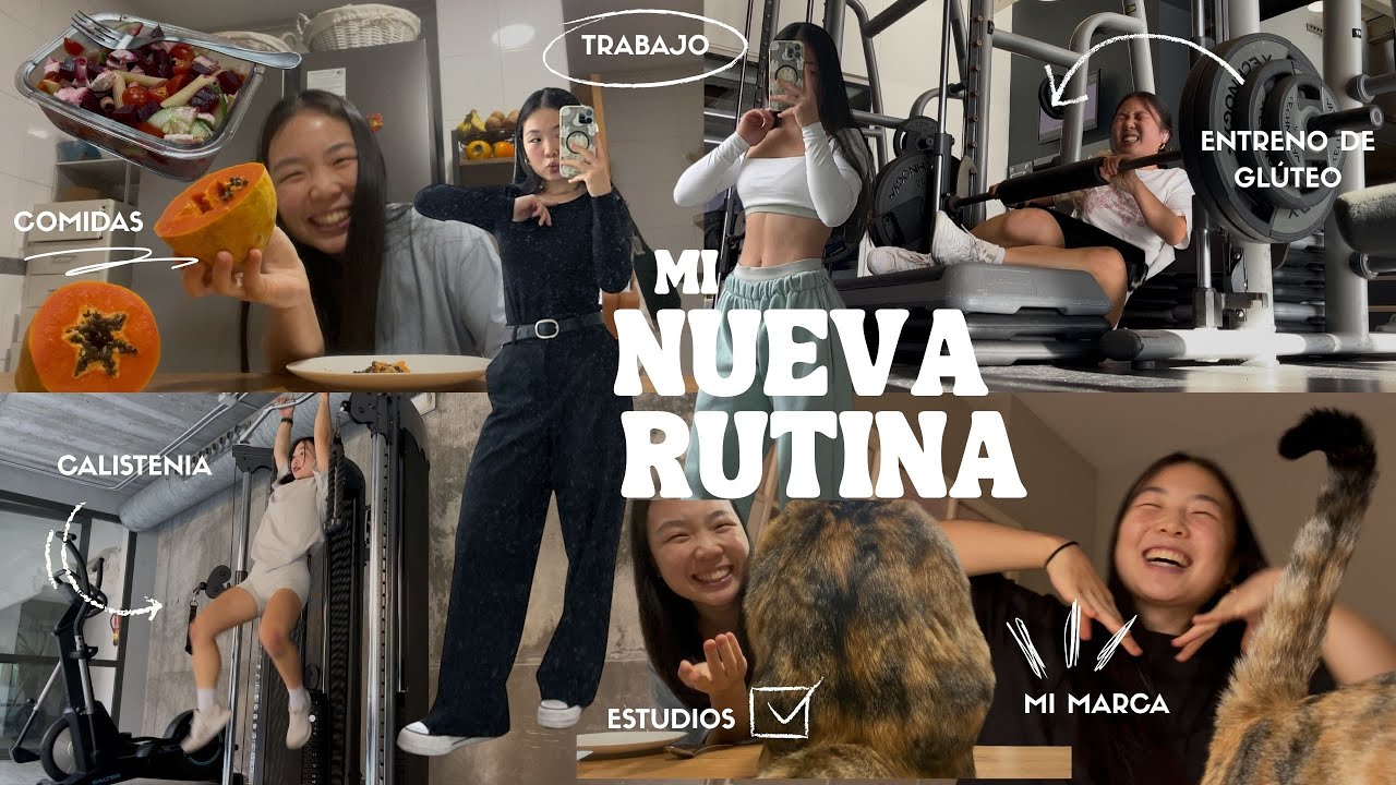 Mi nueva RUTINA: Cómo me organizo con trabajo, marca, estudios, entrenos y comidas