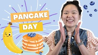 Learn English and Cantonese Make Pancakes with me | Baby & Toddler Educational Video