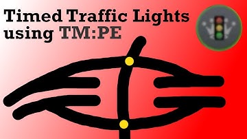 How to set up timed traffic lights in Cities: Skylines - Diamond Interchanges