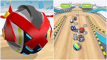 Going Balls - EPIC RACE LEVEL 54 Gameplay Android, iOS