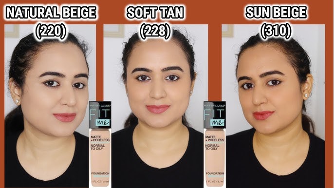 How To Choose The Best Maybelline Fit Me Foundation For Your Skin, Fit Me  Foundation by Maybelline