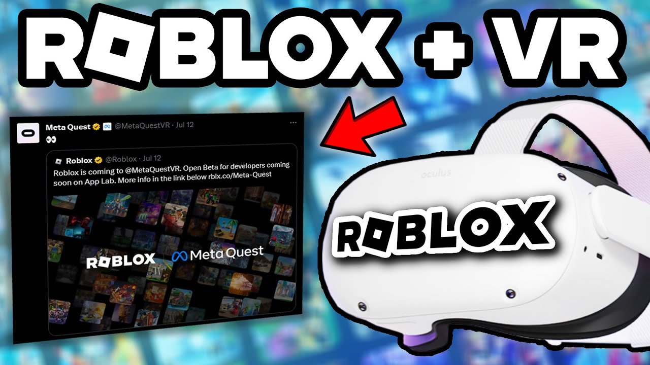 Roblox llegará al visor de realidad virtual Meta Quest 2