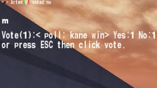 kane loses a poll