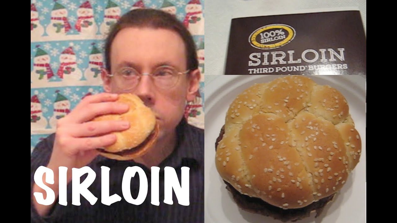 McDonald's Sirloin Burger Review Steakhouse YouTube