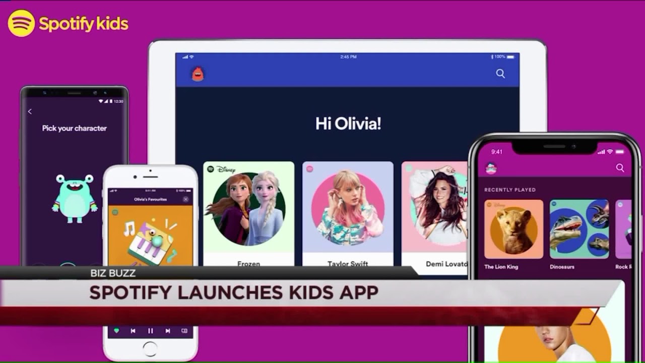 Family-friendly Spotify Kids app launches